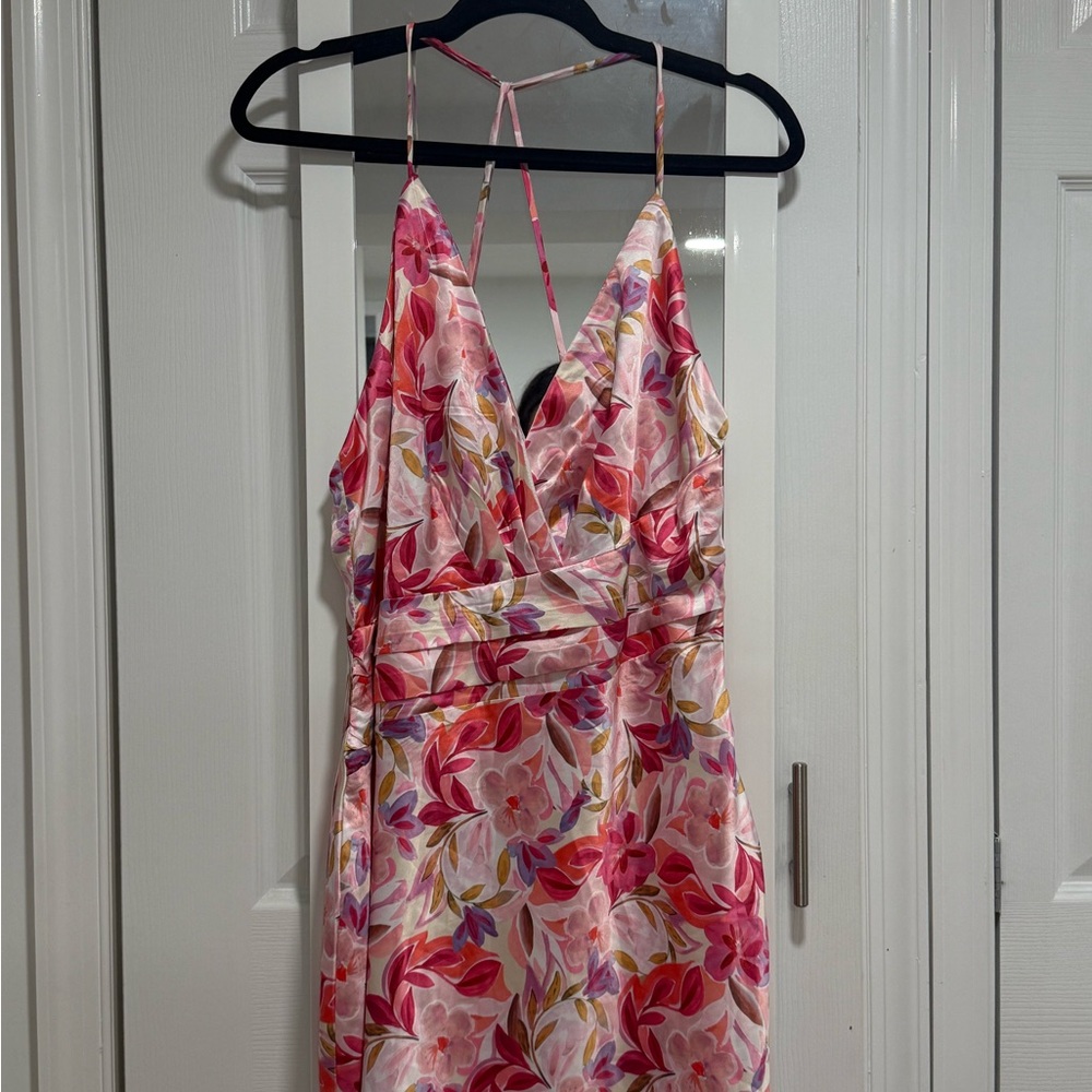 Showpo Floral Halter Dress